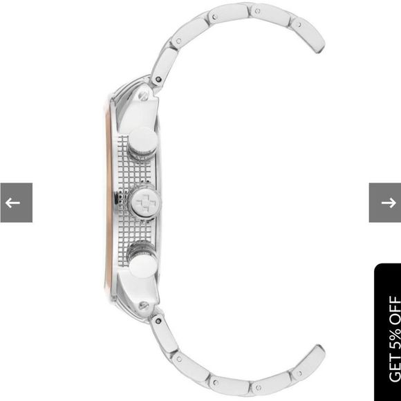 💥HP💥Vince Camuto Silver Steel Men's Watch - Picture 11 of 11